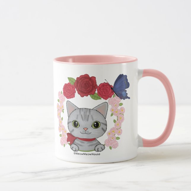 Caneca Cabelo curto da princesa Americano (Direita)
