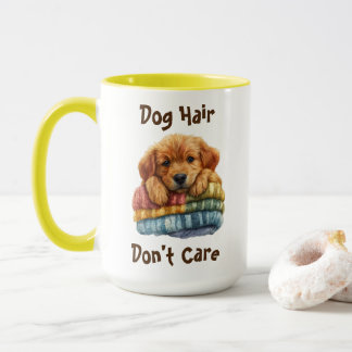 Caneca Cabelo de Cachorro, não se importe
