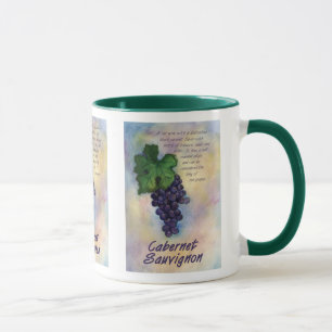 Caneca Cabernet Sauvignon Wine Mug