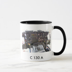 Caneca Cabina do piloto de C-130A, C 130 A