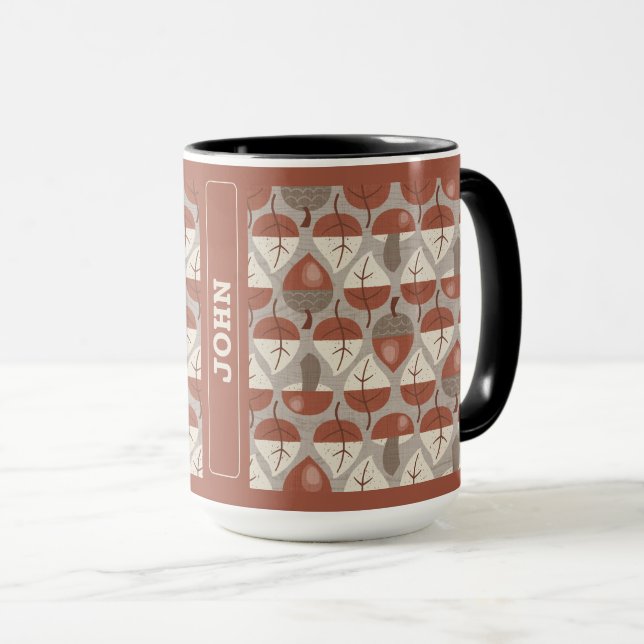 Caneca Cabincore Autumnal Stripes (Frente Esquerda)