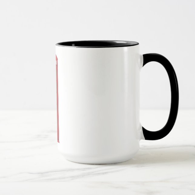 Caneca Cabine Telefônica Vermelha (Direita)