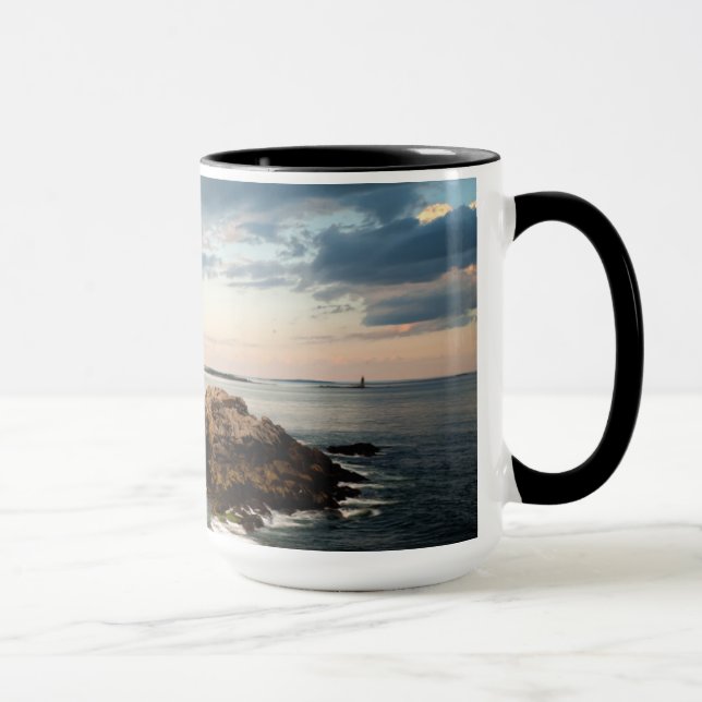Caneca Cabo principal Elizabeth do farol | de Portland, (Direita)