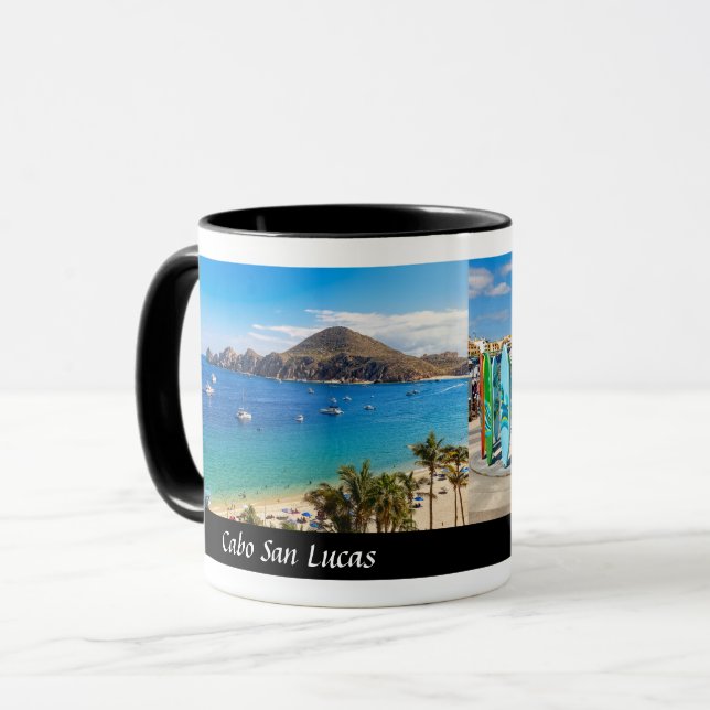 Caneca Cabo San Lucas e o café da terra (Frente Esquerda)