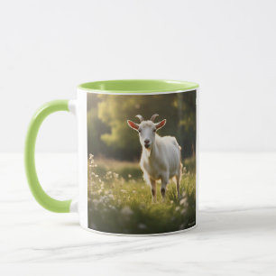 Caneca "Cabra Branca Graciosa - Vida Fazenda Serena