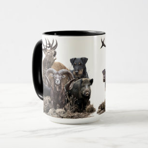 Caneca Caça Alemã Terrier, O Jagdterrier, Arte