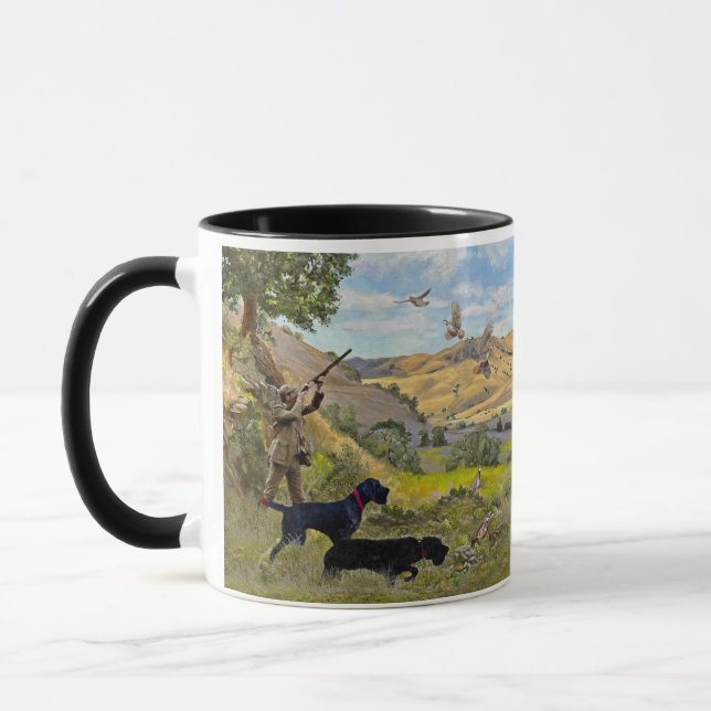 Caneca Caça ao Chukar Partridge (Esquerda)