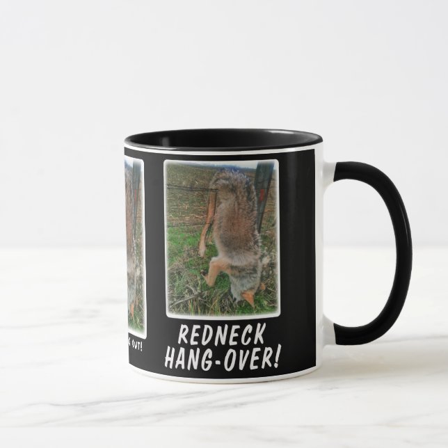 CANECA CAÇA DO CHACAL - BOM PENDURADO SOBRE A CERCA (Direita)