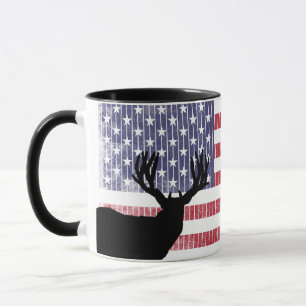 Caneca Caça Patriótica ao Veado de Cauda Branca