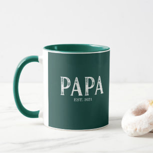 Caneca Caça Verde Ano de Fundação do Papai