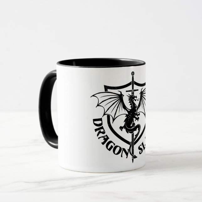 Caneca Caçador de Dragões (Frente Esquerda)