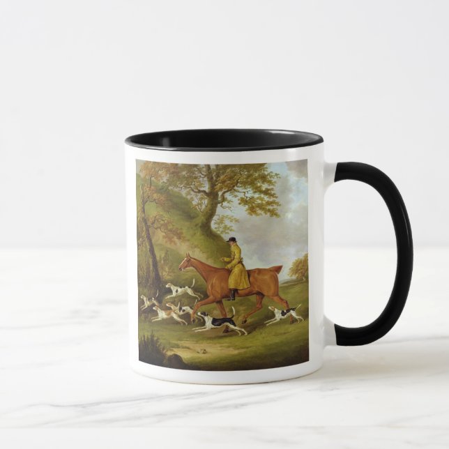 Caneca Caçador e cães, 1809 (óleo em canvas) (Direita)