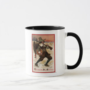 Caneca Caçador muito feliz de Turquia
