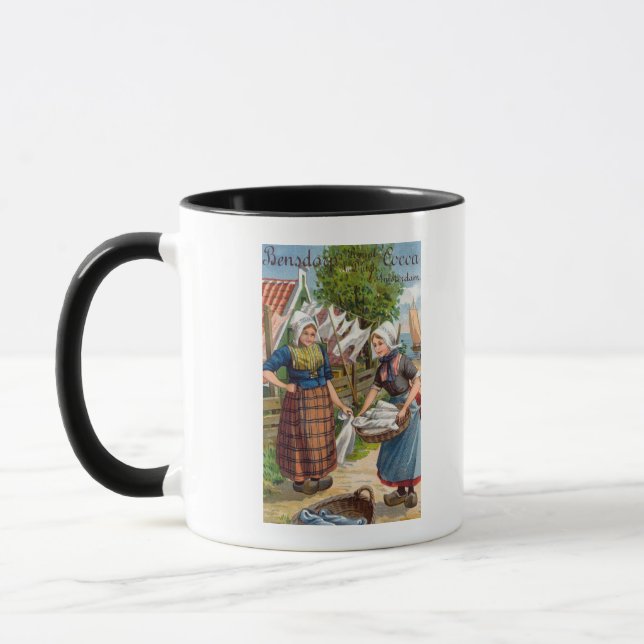 Caneca Cacau Holandês Real de Bensdorp (Esquerda)