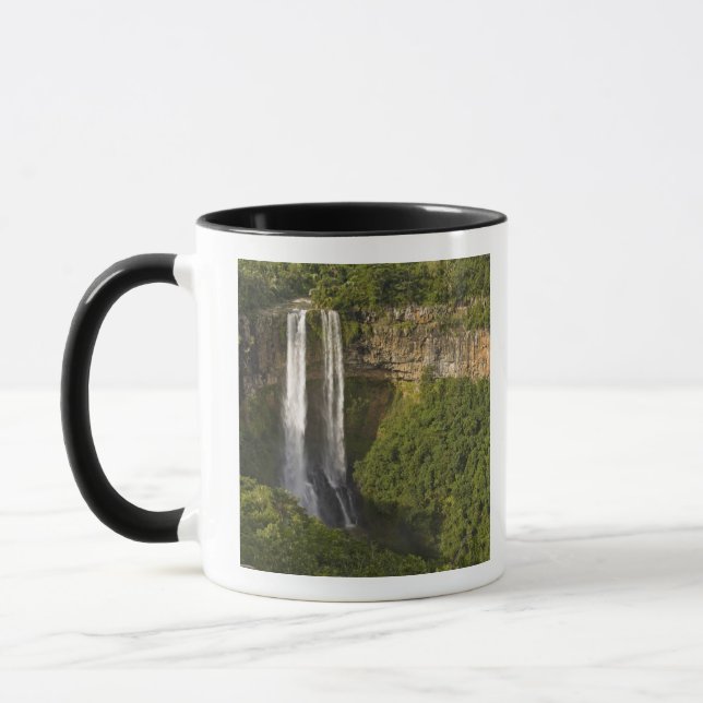 Caneca Cachoeira de Chamarel-mais alta da Maurícia, mais  (Esquerda)