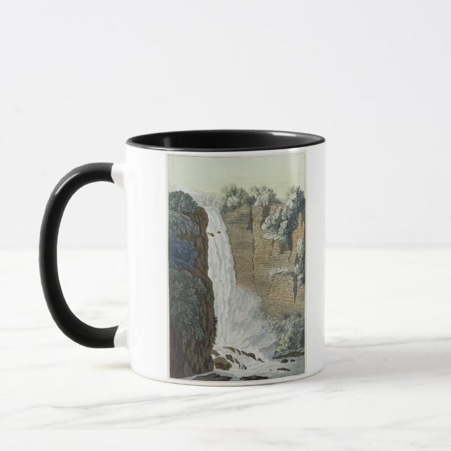 Caneca Cachoeira de Tequendama no rio de Bogotá, Colômbia (Esquerda)
