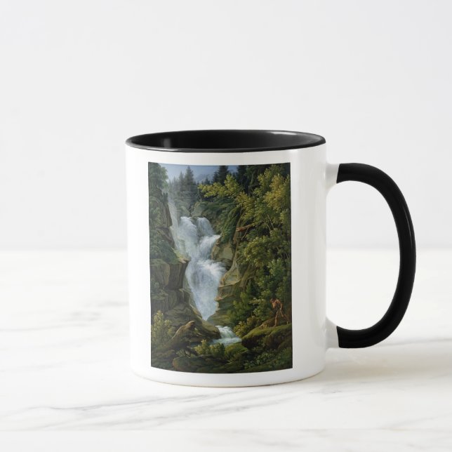 Caneca Cachoeira nas montanhas de Berna, 1796 (Direita)