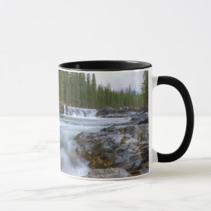 Caneca Cachoeira no rio dos carneiros em montanhas