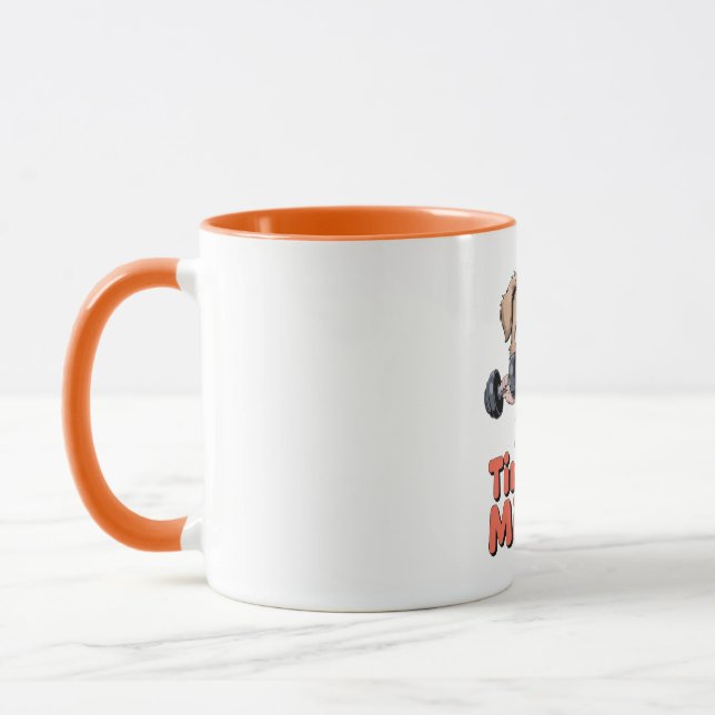 Caneca Cachorrinho Pequeno Mas Poderoso (Esquerda)