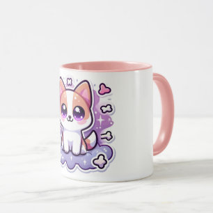 Caneca Cachorro Adorável Cachorro Cachorro Gelado