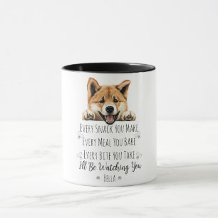 Caneca Cachorro Akita Fofo Personalizado Divertido