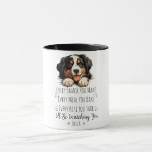Caneca Cachorro Bernês Montanhês Fofo Personalizado Diver