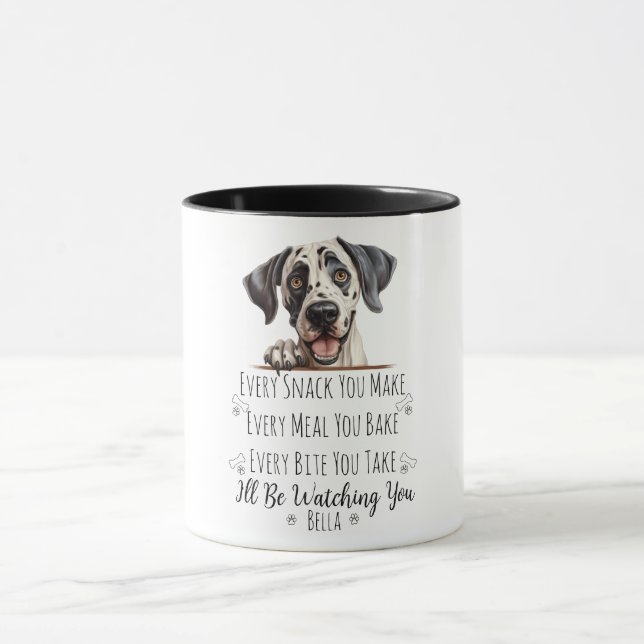 Caneca Cachorro Bestial, Engraçado, Personalizado (Centro)
