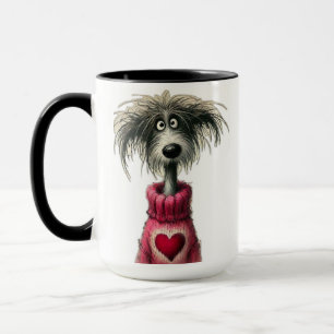 Caneca Cachorro caprichoso fofo