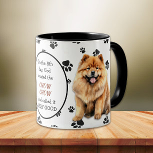Caneca Cachorro Chow Criado por Deus