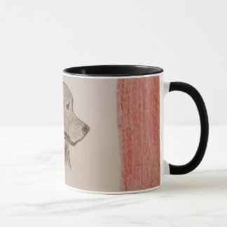 Caneca Cachorro da Terra Nova com bandeira da República