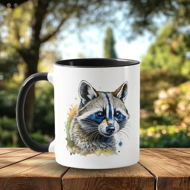 Caneca Cachorro de Aquarela (Criador carregado)