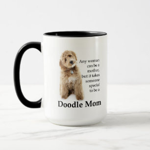 Caneca Cachorro de Doodle Mãe