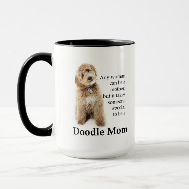 Caneca Cachorro de Doodle Mãe (Esquerda)