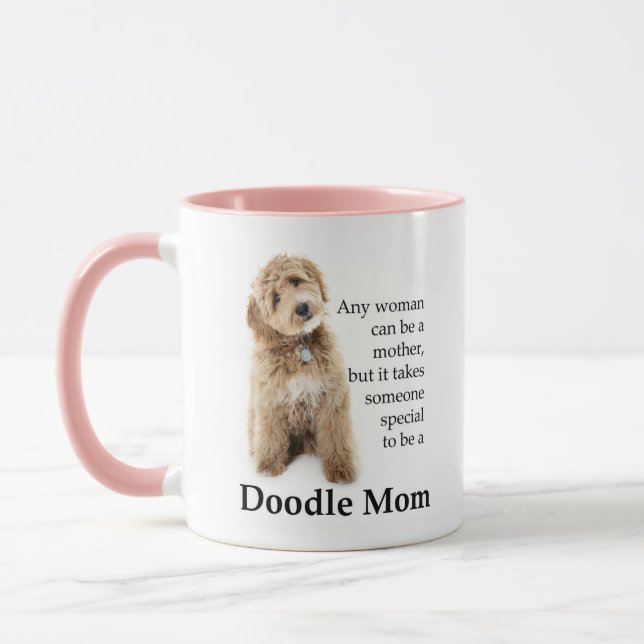 Caneca Cachorro de Doodle Mãe (Esquerda)