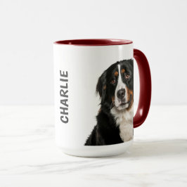 Caneca Cachorro de Montanha Bernese Personalizado