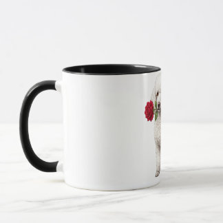 Caneca Cachorro de Poodle Fofo