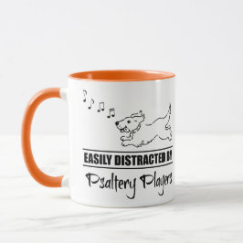 Caneca Cachorro em funcionamento facilmente distraído por