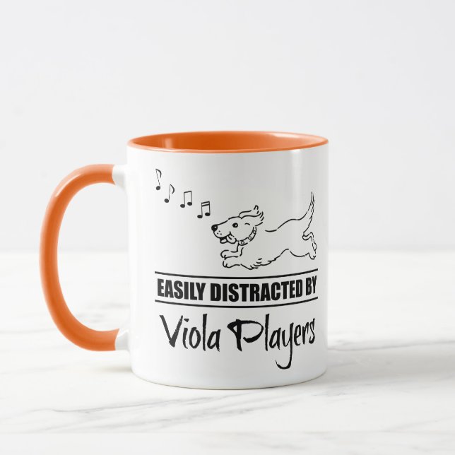Caneca Cachorro em funcionamento facilmente distraído por (Esquerda)