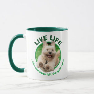 Caneca Cachorro Em Jarda