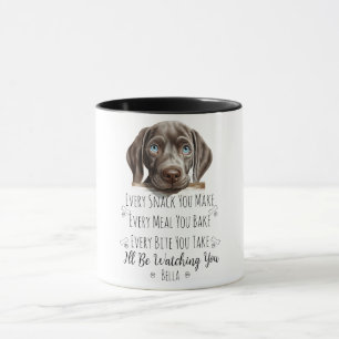 Caneca Cachorro Engraçado, Coitado