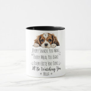 Caneca Cachorro Engraçado Spaniel Rei Charles Personaliza