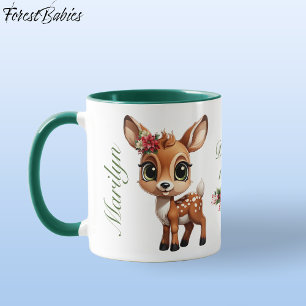 Caneca Cachorro, Fawn, Doe 🦌 🎄 Adormecido