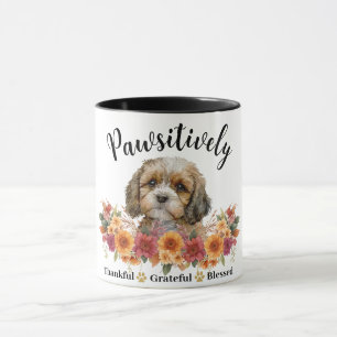 Caneca Cachorro Fofo Agradecido Abençoado Adorável