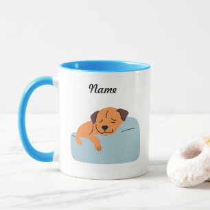 Caneca Cachorro Fofo Nome Personalizável