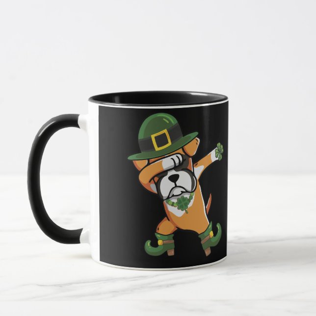 Caneca Cachorro Leprechaun Boxer Boxer Boxer (Esquerda)