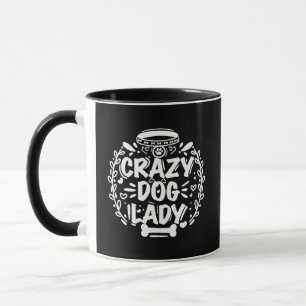 Caneca Cachorro Louco Senhora Cachorro Mãe