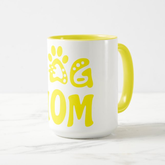 Caneca Cachorro Mãe (Frente Esquerda)