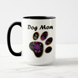 Caneca Cachorro Mãe Com Pata