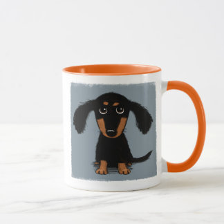 Caneca Cachorro Negro e Cachorro Pupppy