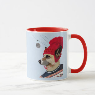 Caneca Cachorro no Ski Sweater